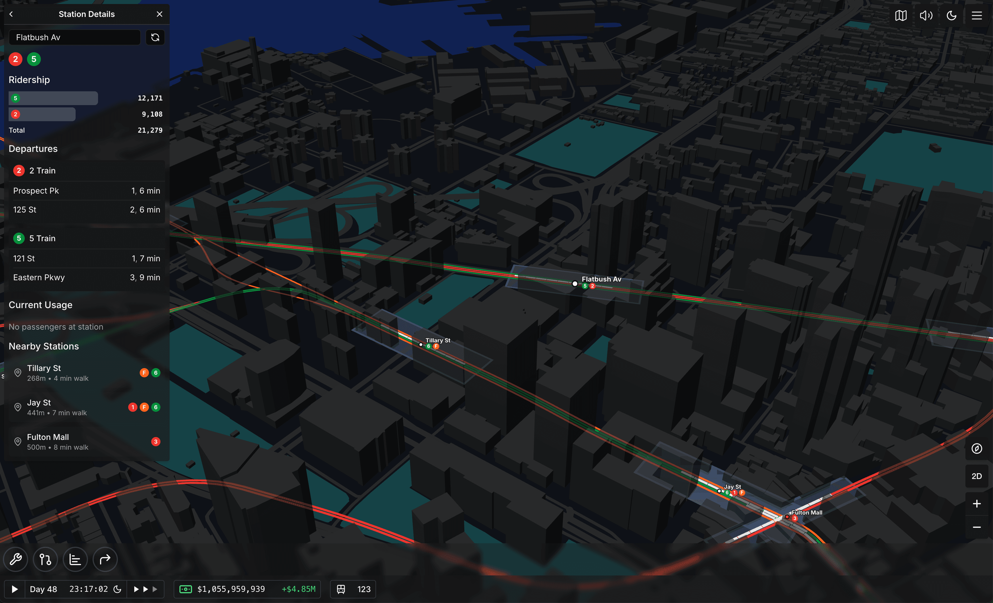 Subway Builder gameplay screenshot 5